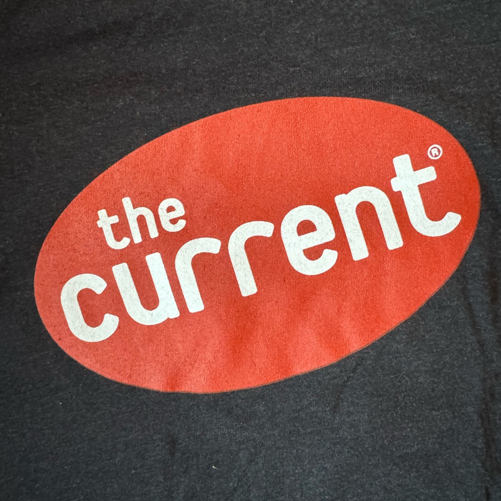 Bella Canvas Woman's Shirt Medium “The Current” Minneapolis Radio - Picture 2 of 3